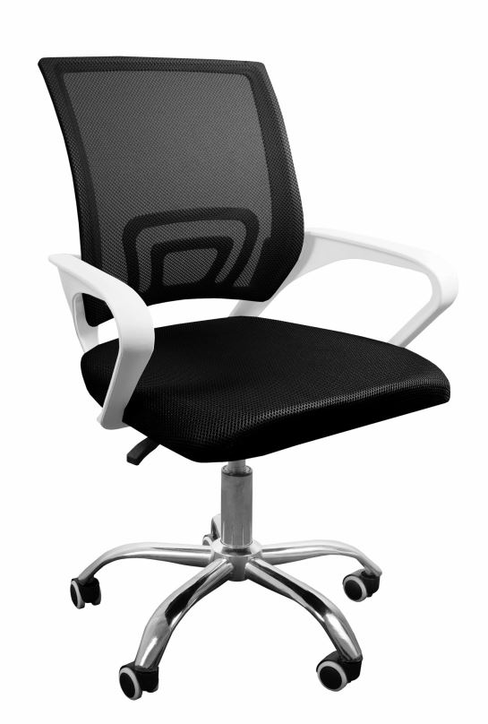Kancelářská židle Aga MR2073 černo - bílé