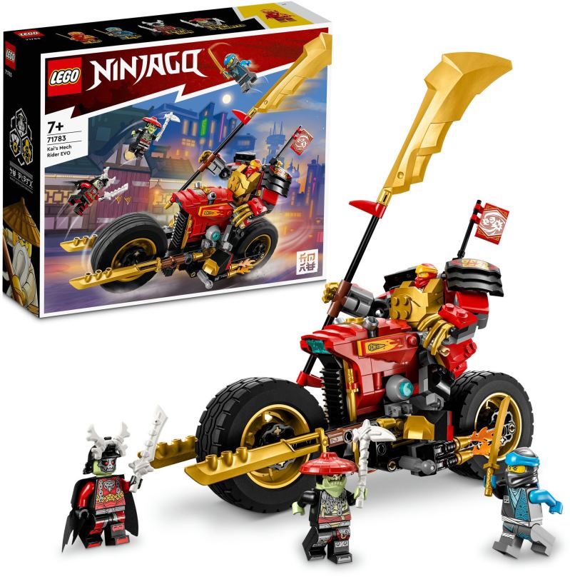 LEGO stavebnice LEGO® NINJAGO® 71783 Kaiova robomotorka EVO