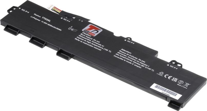 Baterie pro notebook T6 Power pro Hewlett Packard ZBook 15u G5, Li-Poly, 11,55 V, 4850 mAh (56 Wh), černá