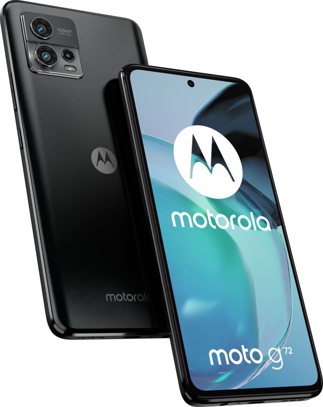 Mobilní telefon Motorola Moto G72 6GB/128GB šedá