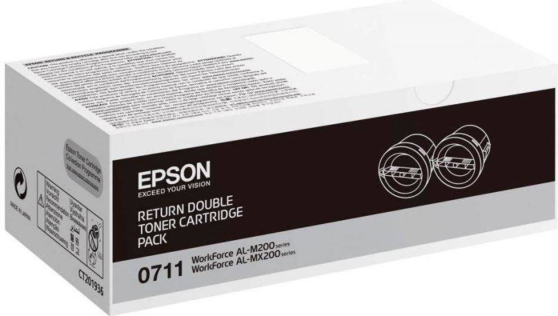 Toner Epson S050711 Dual Pack černý 2ks