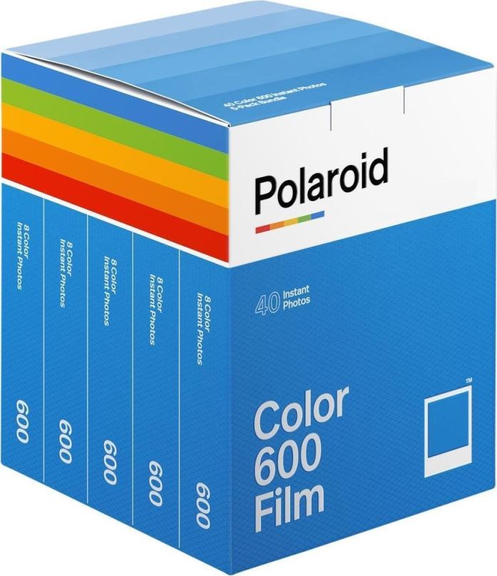 Fotopapír Polaroid Color film for 600 5-pack