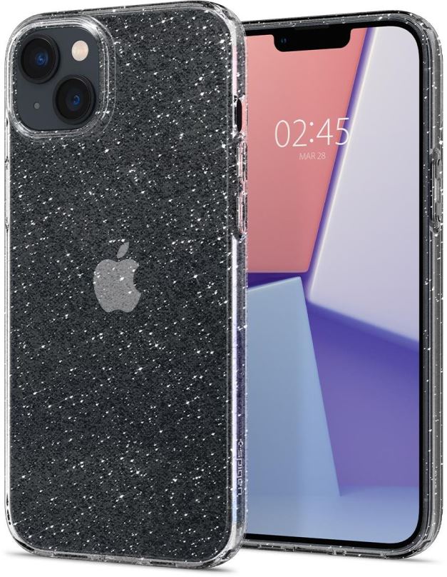 Kryt na mobil Spigen Liquid Crystal Glitter Crystal Quartz iPhone 14 Plus