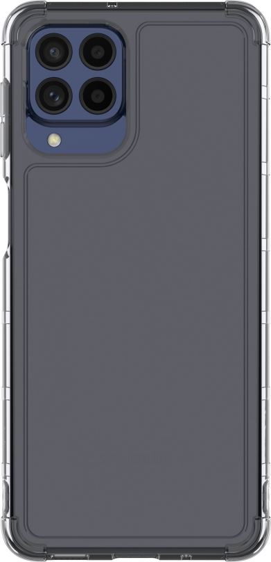 Kryt na mobil Samsung Galaxy M53 Poloprůhledný zadní kryt černý