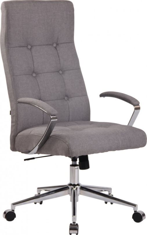 Kancelářská židle BHM GERMANY Fynn šedá