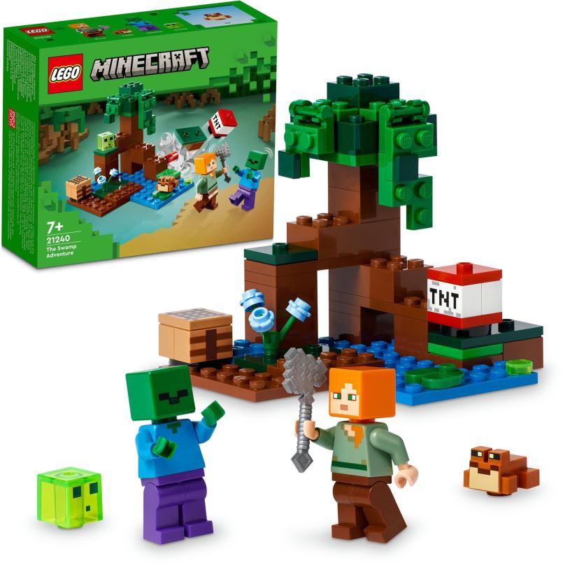 LEGO stavebnice LEGO® Minecraft® 21240 Dobrodružství v bažině