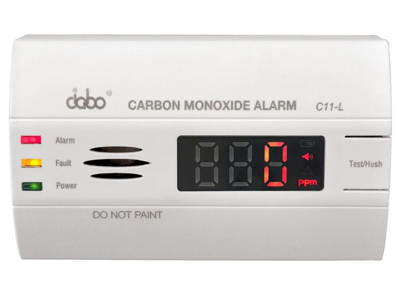 Detektor plynu CO-man Mini C11-L autonomní požární hlásič oxidu uhelnatého