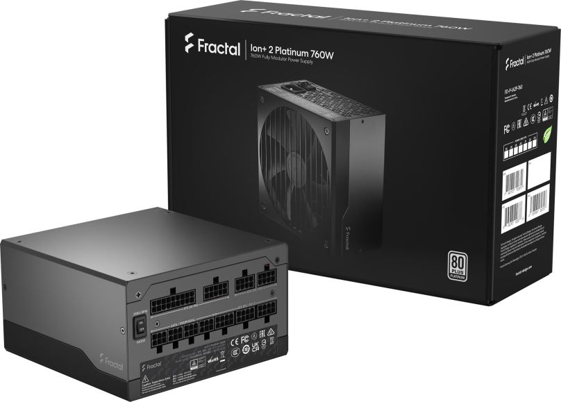 Počítačový zdroj Fractal Design Ion+ 2 Platinum 760W