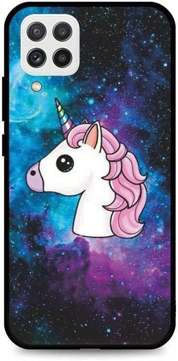 Kryt na mobil TopQ LUXURY Samsung A22 pevný Space Unicorn 65644