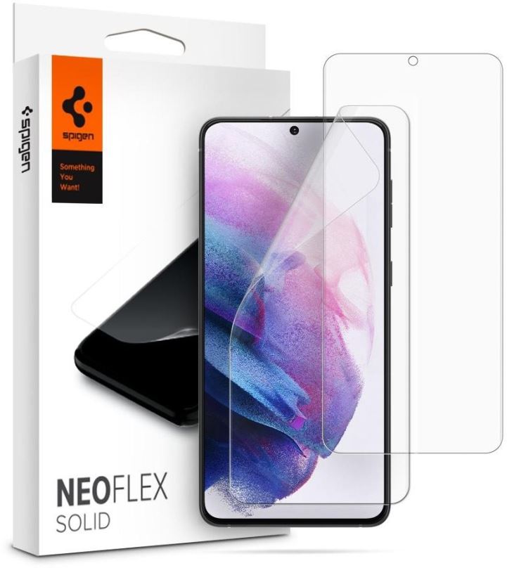 Ochranná fólie Spigen Neo Flex 2 Pack Samsung Galaxy S21