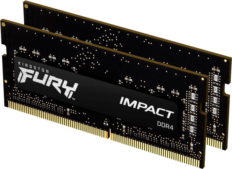 Operační paměť Kingston FURY SO-DIMM 32GB KIT DDR4 2666MHz CL15 Impact 1Gx8