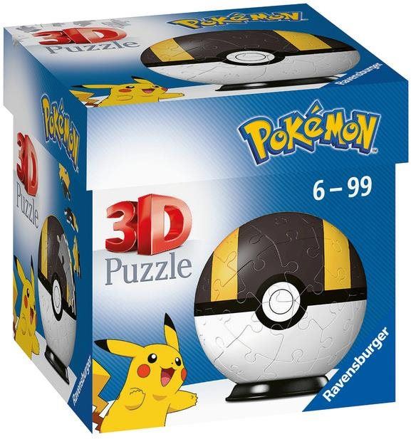 Puzzle Ravensburger 3D puzzle 112661 puzzle-Ball Pokémon 54 dílků