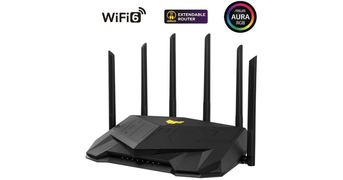 Gaming Router Wi-Fi 6 ASUS TUF-AX6000