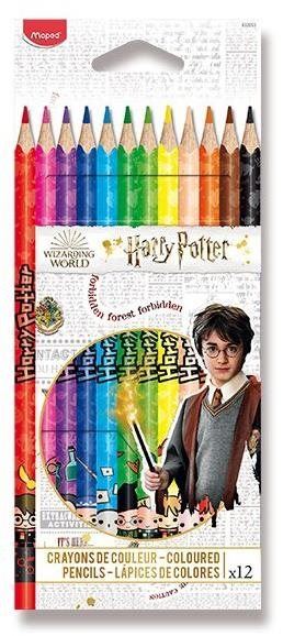 Pastelky MAPED Harry Potter, 12 barev