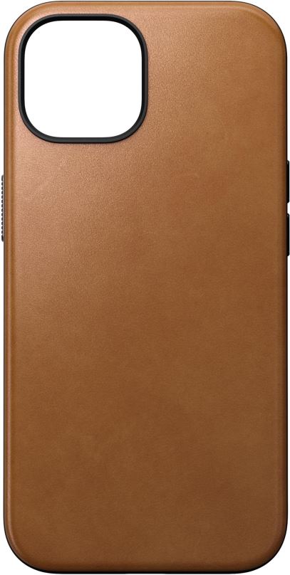 Kryt na mobil Nomad Modern Leather Case English Tan iPhone 15