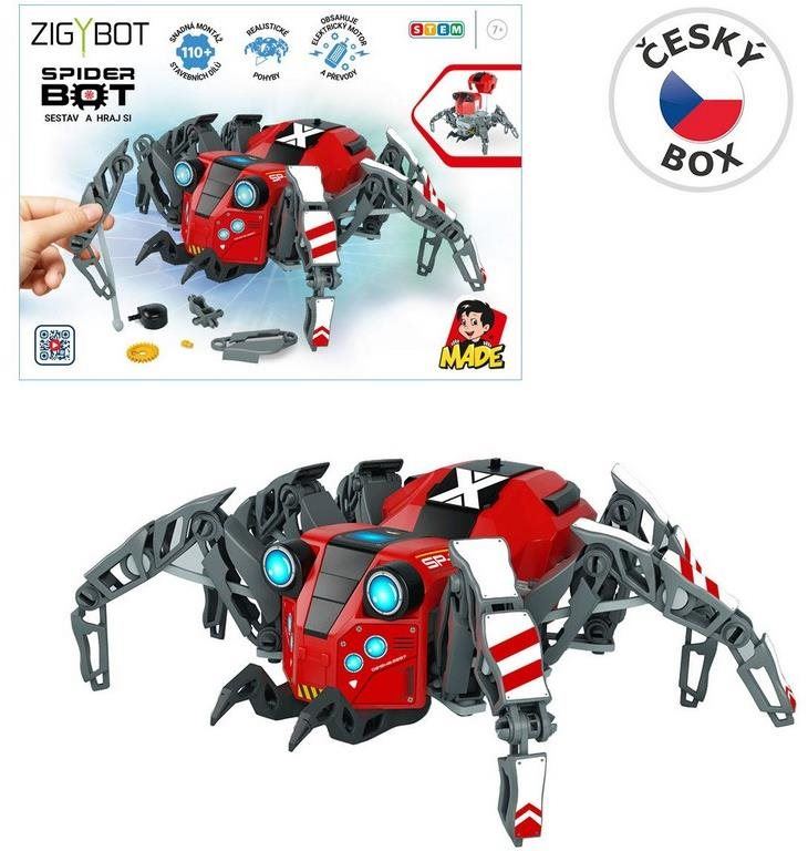 Robot MaDe Robot Spider stavebnice, 110 dílků