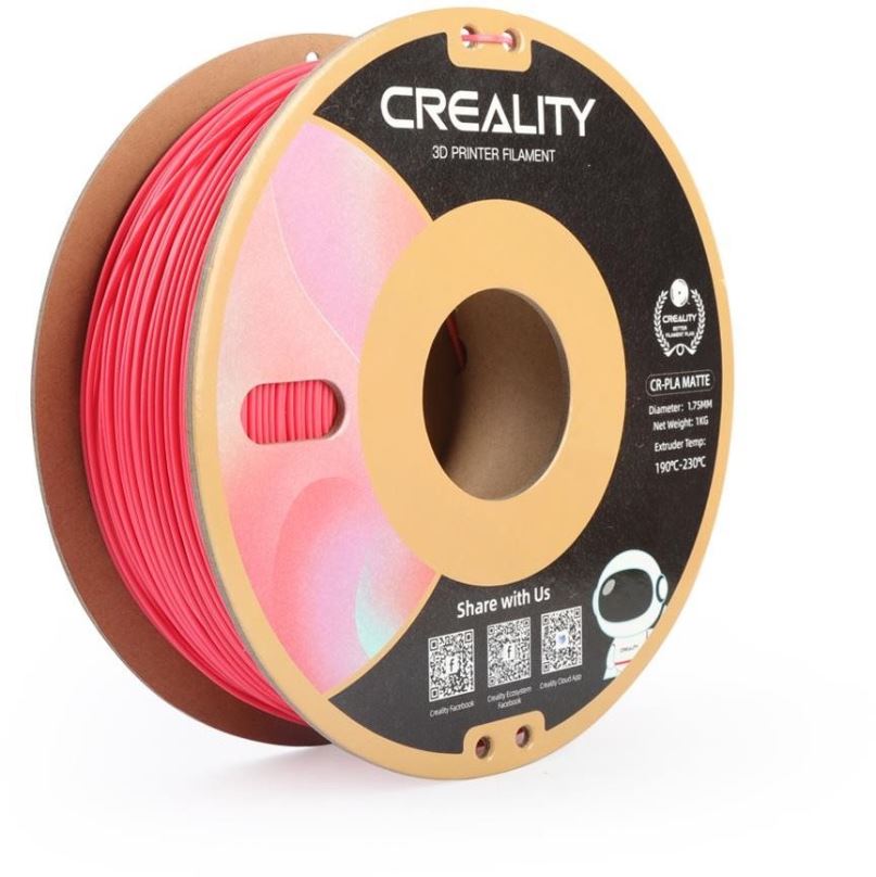 Filament Creality CR-PLA Matte
Strawberry Red