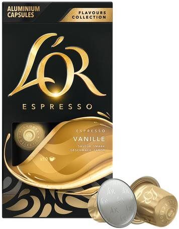 Kávové kapsle L'OR Espresso Vanille 10ks kapslí pro  Nespresso®* kávovary