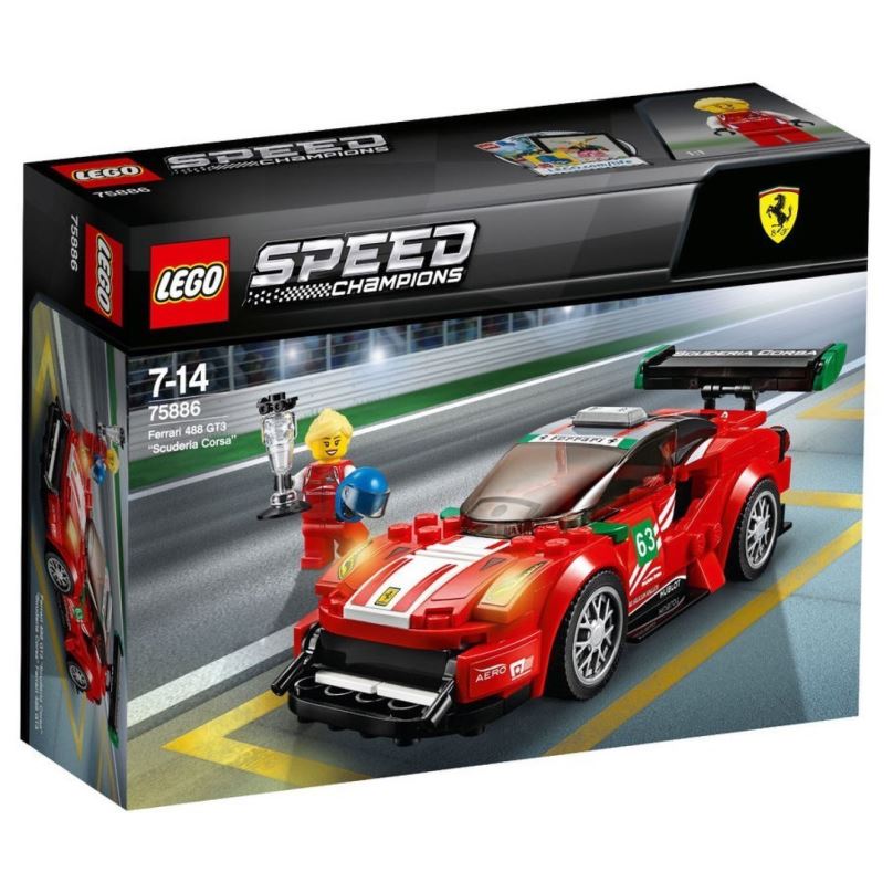 Stavebnice LEGO Speed Champions 75886 Ferrari 488 GT3 Scuderia Corsa