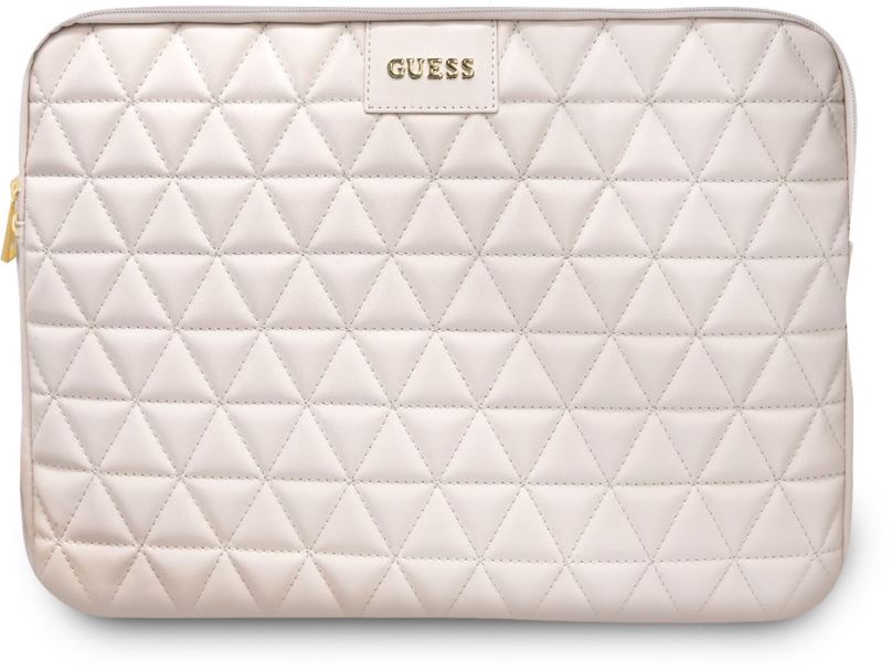 Pouzdro na notebook Guess Quilted pro Notebook 13 - 14", Pink
