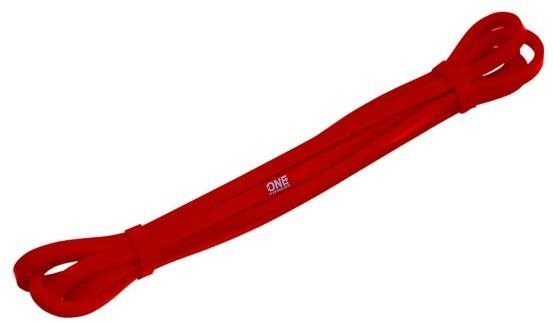 Guma na cvičení One fitness PBF-PRO odporová guma 2080 x 6,4 x 4,5 mm, červená