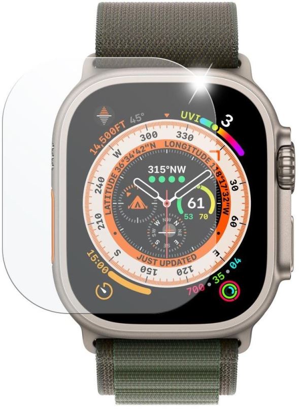 Ochranné sklo FIXED pro Apple Watch Ultra 49mm/Ultra 2 49mm 2ks v balení čiré