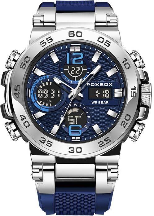 Pánské hodinky Lige Man digitální F0033 - modré