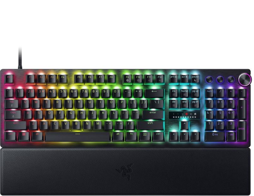Herní klávesnice Razer HUNTSMAN V3 PRO Analog Optical Esports Keyboard, US Layout