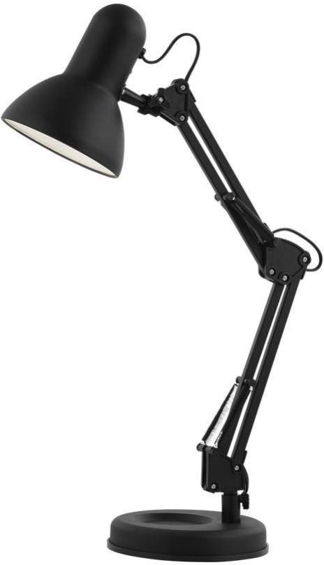 Globo 24880 stolní lampa Famous 1x40W | E27 - vypínač na těle, nastavitelné, černá