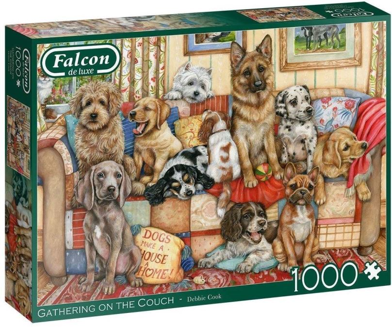 Puzzle Falcon Puzzle Setkání na gauči 1000 dílků