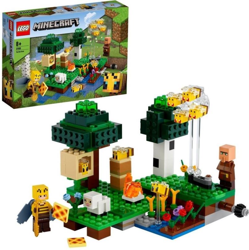LEGO stavebnice LEGO® Minecraft® 21165 Včelí farma