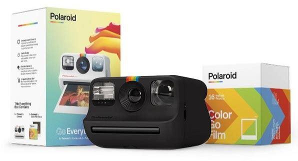 Instantní fotoaparát Polaroid GO E-box černý