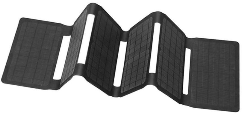 Solární panel Sandberg Solar Charger 40W QC3.0+PD+DC, solární nabíječka, černá