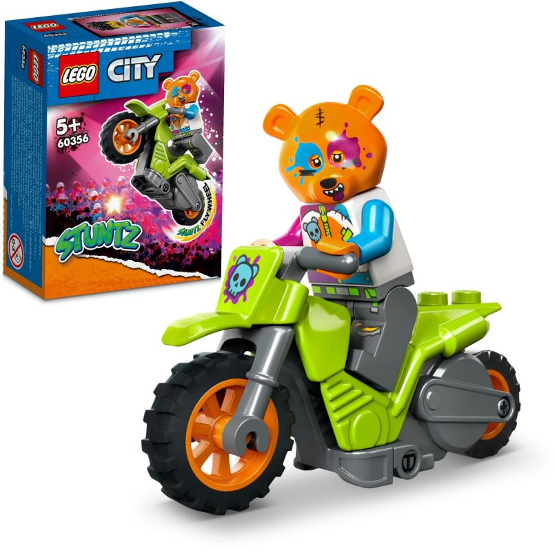 LEGO stavebnice LEGO® City 60356 Medvěd a kaskadérská motorka