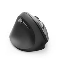 Vertikální ergonomická bezdrátová myš Hama EMW-500L, pro leváky, černá