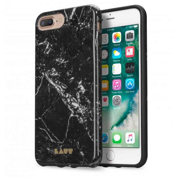 LAUT Huex Elements case pro iPhone 8/7 Plus - Marble Black