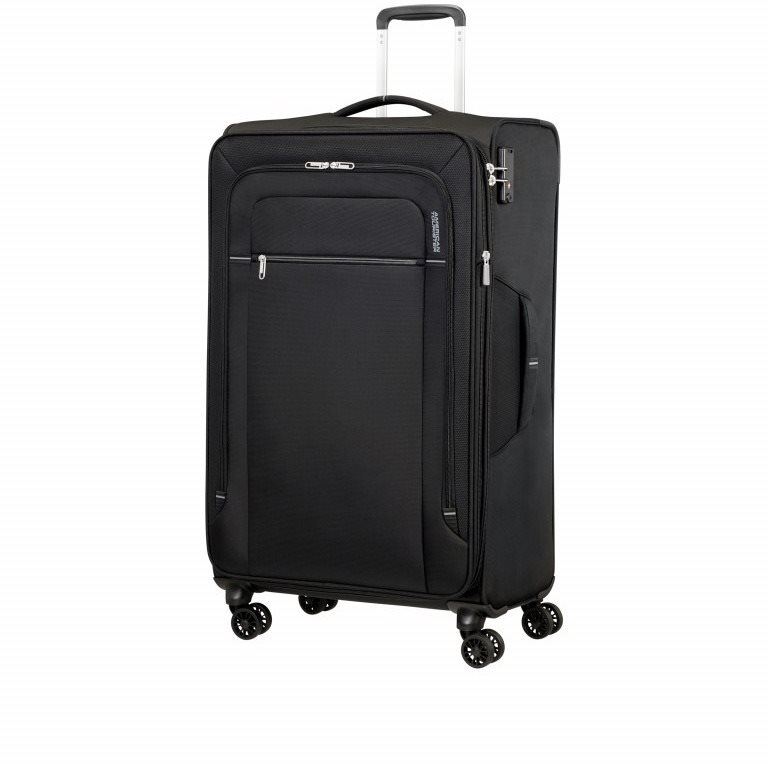 Cestovní kufr American Tourister Crosstrack Spinner 79/29 EXP Black/Grey