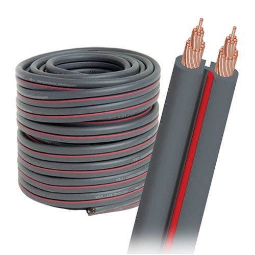 Audioquest reproduktorový kabel X2 - délka 30,5 m - cívka - šedý