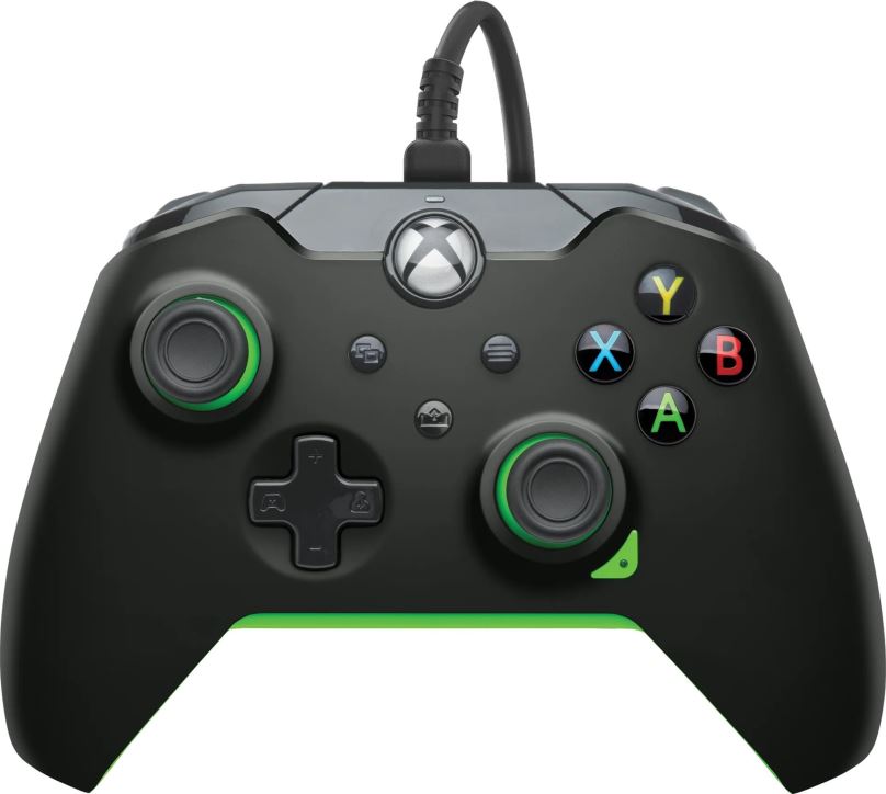 Gamepad PDP Wired Controller - Neon Black - Xbox