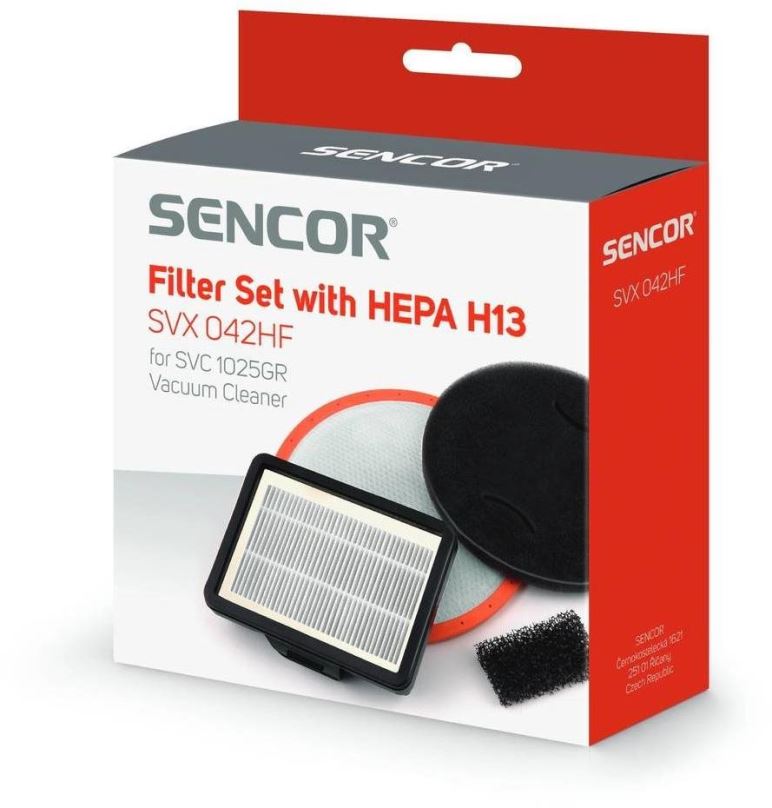 Filtr do vysavače SENCOR SVX 042HF sada filtrů SVC 1025GR