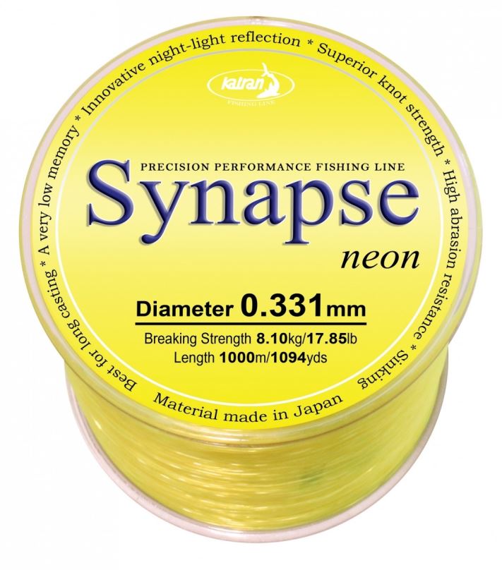 Katran Vlasec Synapse Neon 1000m 0,234mm 4,33kg