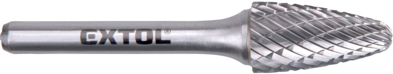 Fréza EXTOL INDUSTRIAL fréza karbidová, kulatý oblouk, pr.12x25mm/stopka 6mm, 8703755