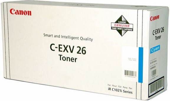 Toner Canon C-EXV26C azurový