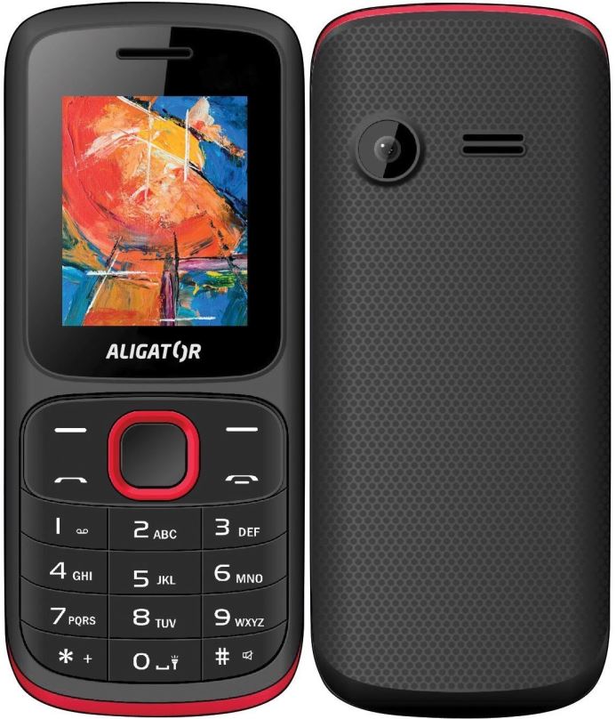 Mobilní telefon Aligator D210 Dual SIM červená