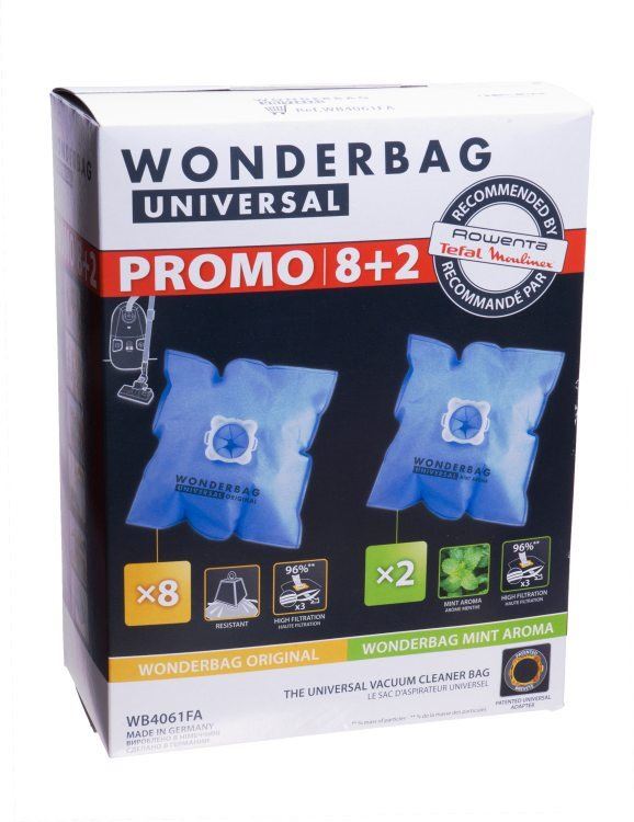 Sáčky do vysavače Wonderbag Rowenta WB4061FA Universal