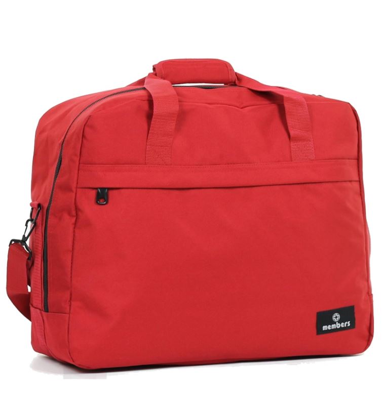 Cestovní taška MEMBER'S SB-0036 - červená