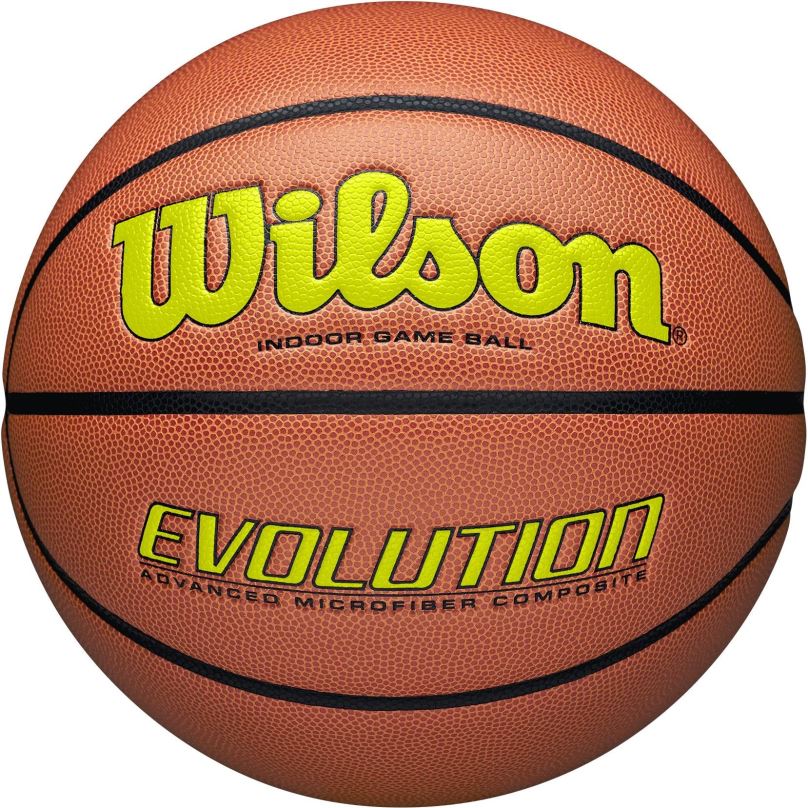 Basketbalový míč WILSON EVOLUTION 295 GAME BALL OYE