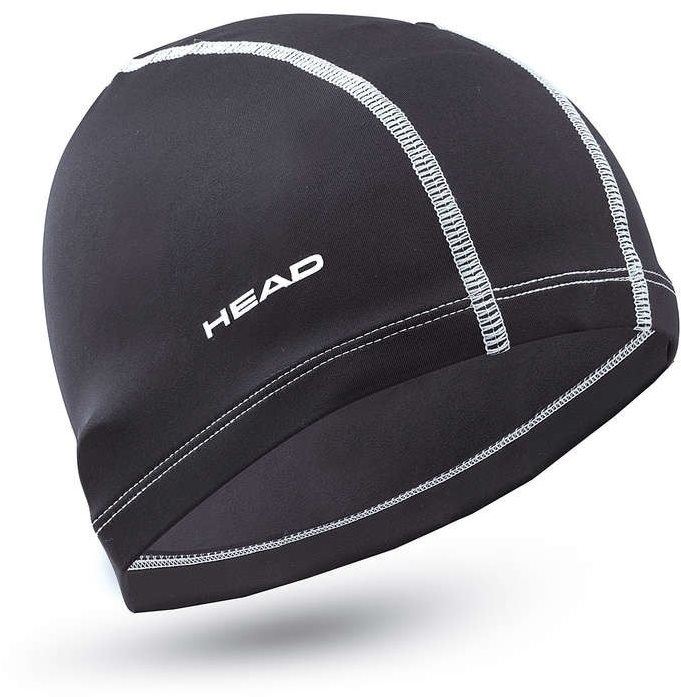 Plavecká čepice Head Polyester cap, černá