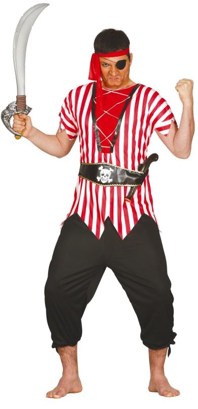 Kostým Kostým Pirát - vel. L (52-54)