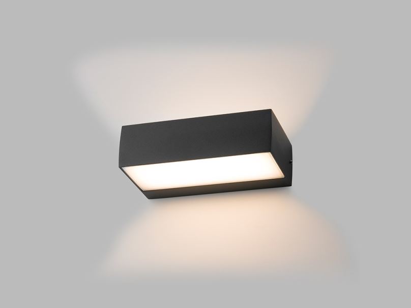 LED2 5130134 LED venkovní nástěnné svítidlo KVADER 12W | 720lm | 3000K | IP54